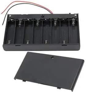 CASE-8S-5-2P ABCGOODEFG Pack Battery Holder Box Switch Lead