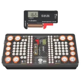 711181622881 ABUNRO Battery Organizer Storage Tester Stores