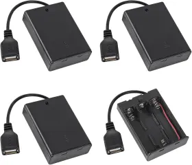 313047316318 ACEIRMC Battery Holder Usb Female Socket Box
