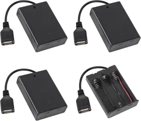 445004999999 ACEIRMC Battery Holder Usb Female Socket Box