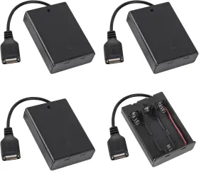 696597875086 ACEIRMC Pack Battery Holder Usb Female Socket