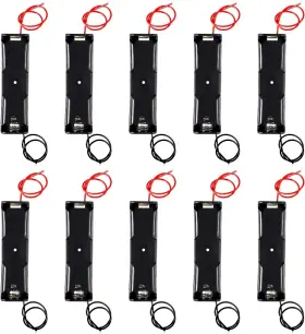 701715501294 AEDIKO Battery Holder Storage Box Wire Leads