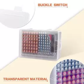 719146446855 ALCYON Battery Storage Organizer Box Tester Cas #2