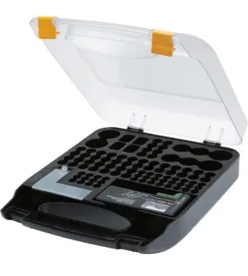 840324402230 AMAZON BASICS Battery Organizer Tester Handle