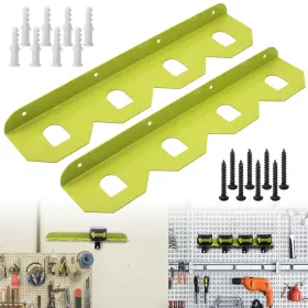 AM2-DCZJ AMTHKNO Alloy Battery Holder Slot Mounting Organizer