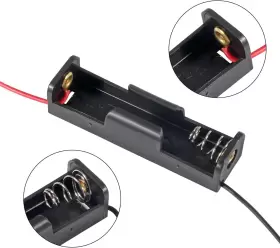 689848967081 AOBAO Single Battery Holder Box Leads #3