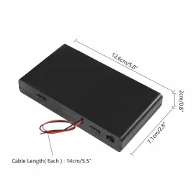 701715495241 AOBAO Battery Holder Box Switch Leads Wire Cover #3