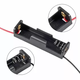 701715495555 AOBAO Single Battery Holder Box Leads #3