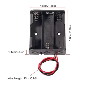 701715495579 AOBAO Battery Holder Box Leads #2