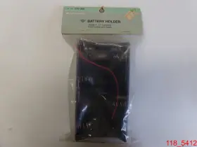 270-396 ARCHER Battery Holder Coded Wire Leads