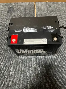 BW-27AGM BASEMENT WATCHDOG Sump Pump Backup Battery #2