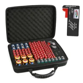 726084921504 BATTERY-BOX-001 Organizer Storage Bag Holder