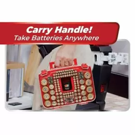 313028774717 BATTERY DADDY Organizer Tester Efficient Storage #3