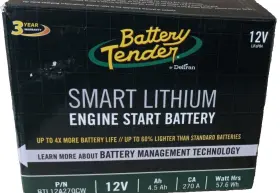 BTL12A270CW BATTERY TENDER Lithium Start