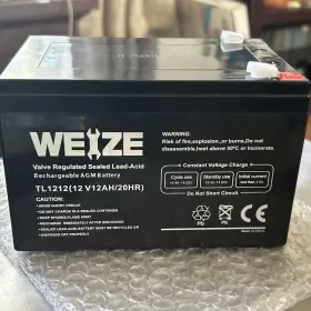 TL1212 BATTERY Weize Agm Box Set