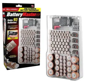 080313021251 BELL HOWELL Battery Master Organizer Tester Box