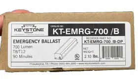PL5SC8 BEST LIGHTING Mix Fluorescent Emergency Ballast