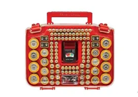 313116323322 BATTERY Double Organizer Cover Tester Storage