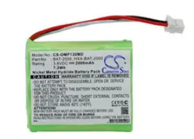 BAT-2000 BULBSANDBATTERIES Battery Omron