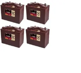T-1275 BULBSANDBATTERIES Pack Volt Golf Trojan Battery Club