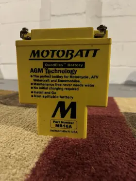 WX-1W6B-2 BULBSANDBATTERIES Motobatt Battery