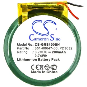 Cameron Sino 4894128138525 Smartwatch Battery For Garmin Forerunner S1 Approach 110 P/npd3032