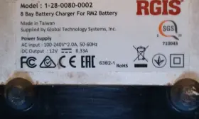 1-28-0080-0002 CAMERON SINO Battery Charger Rgis Guia