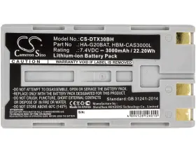 Cameron Sino Fj50l1-g New 3000mah Battery For Casio Dt-x30g Dt-x30gr-30c It-9000 Ha-g20bat