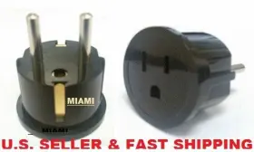BA-4 CKITZE Plug Adapter Converts Schuko