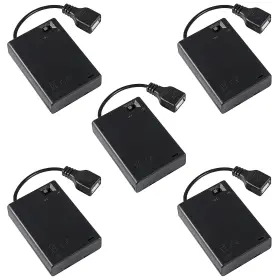 687117710543 COLIAO Battery Holder Usb Female Socket Box Hold