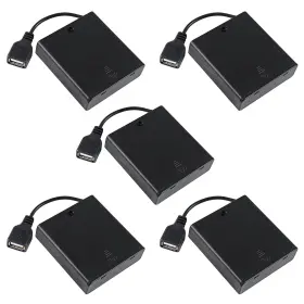 687117710550 COLIAO Battery Holder Usb Female Socket Box