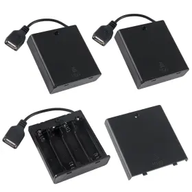 701715522640 COLIAO Pack Battery Holder Usb Female Socket Box