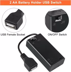 705353706998 COLIAO Battery Holder Usb Female Socket Box Cov #2