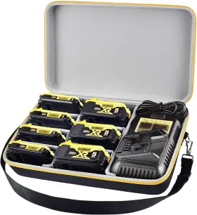 313047168139 COMECASE Battery Storage Holder Dewalt Xr Too