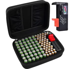 682559842654 COMECASE Battery Organizer Storage Box Holder