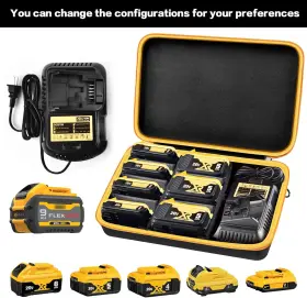 705353782688 COMECASE Battery Storage Holder Dewalt Xr Char #2