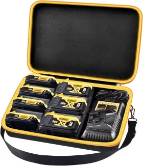 705353782688 COMECASE Battery Storage Holder Dewalt Xr Char