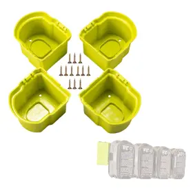721927561589 CRIVNHAR Pack Battery Holder Ryobi Mounts Dock