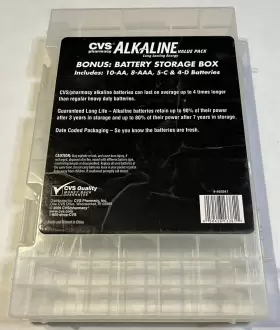 050428133811 CVS Battery Storage Box Organizer #2