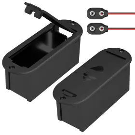 9V-2 DAIERTEK Battery Holder Connector Cover Vlot Box Gui