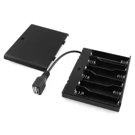 729388726653 DGZZI Usb Female Socket Battery Box Holder Onoff #2