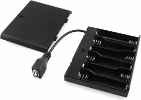 USBFSBCBH-6AA-1 DGZZI Usb Female Socket Battery Box Holder #2