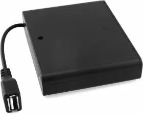 USBFSBCBH-6AA-1 DGZZI Usb Female Socket Battery Box Holder