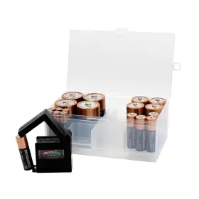 B332 DIAL INDUSTRIES Battery Storage Organizer Tester