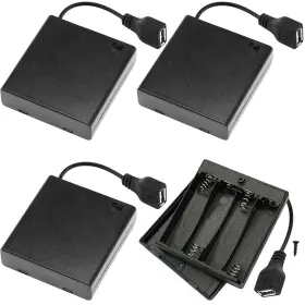 NR-US-134-US DKARDU Battery Holder Usb Switch Female Socket