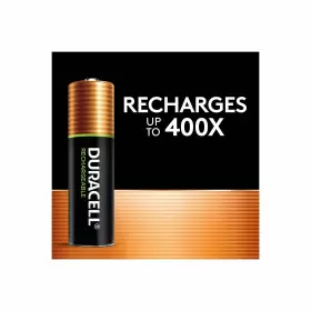 AA2BCD DURACELL Rechargeable Nimh Batteries Duralock Power #3