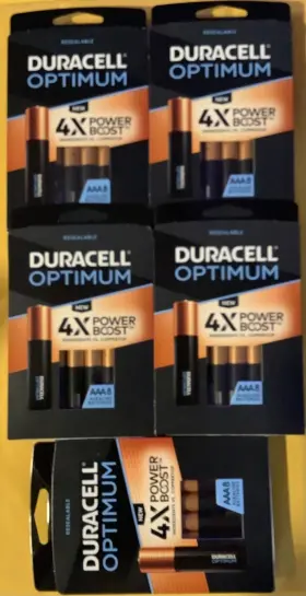 032983 DURACELL DISTRIBUTING INC Optimum Alkaline Power Boost