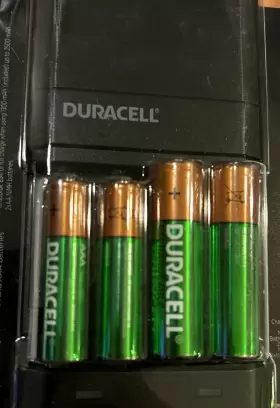 DURCEF27 DURACELL Rechargeable Charger Nimh Batteries #3
