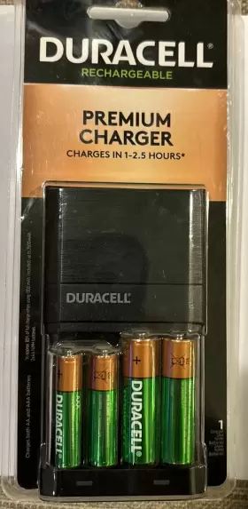 DURCEF27 DURACELL Rechargeable Charger Nimh Batteries