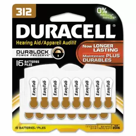 DURDA312B16ZM09 DURACELL Cell Hearing Aid Battery